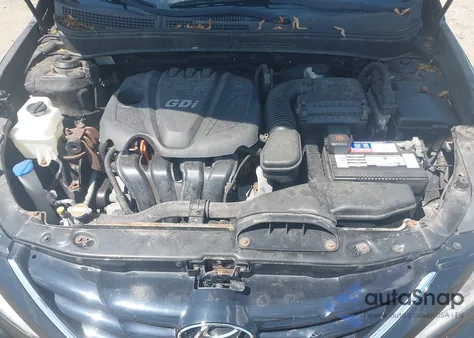 2012 Hyundai Sonata Gls из США, поврежденный, VIN 5NPEB4AC4CH490532